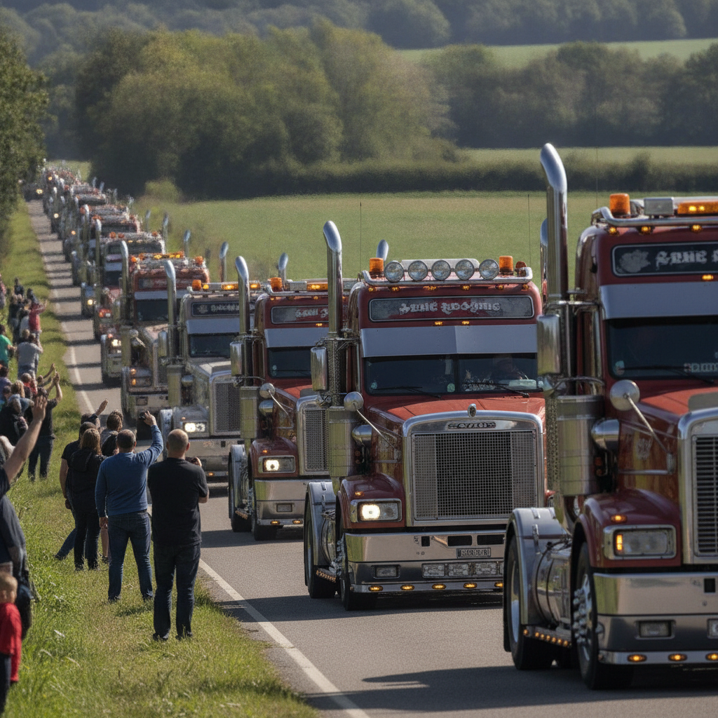 Peste 80 de camioane tunate au defilat la Fomco Truck Festival în Mureș