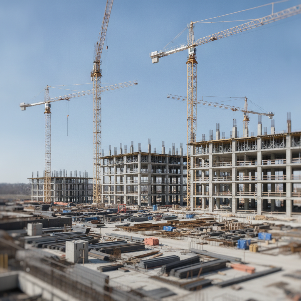 România a condus creșterea lucrărilor de construcții în UE, cu 3,1% în iunie