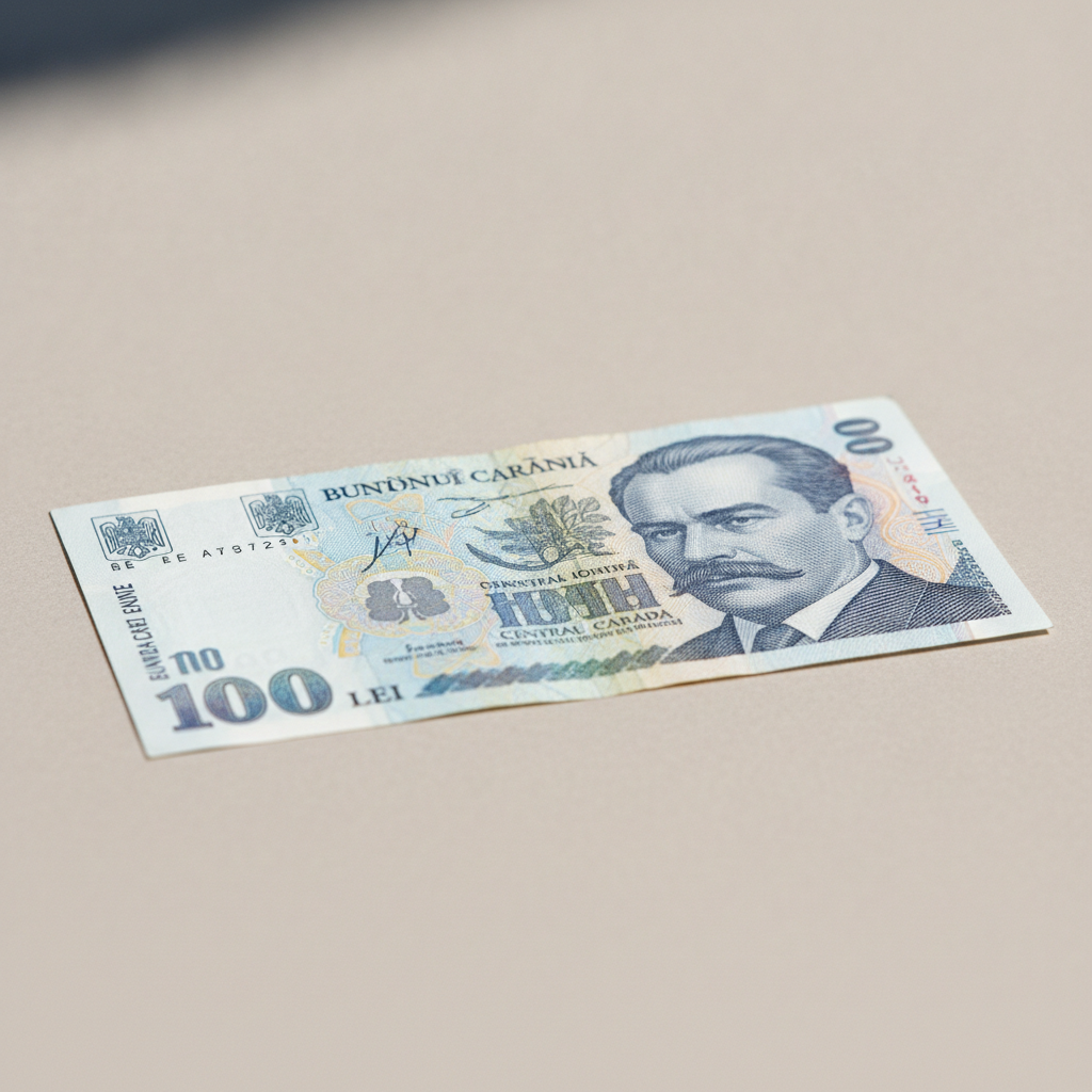 BNR lansează o bancnotă de 100 de lei cu Eugeniu Carada, costă 240 de lei