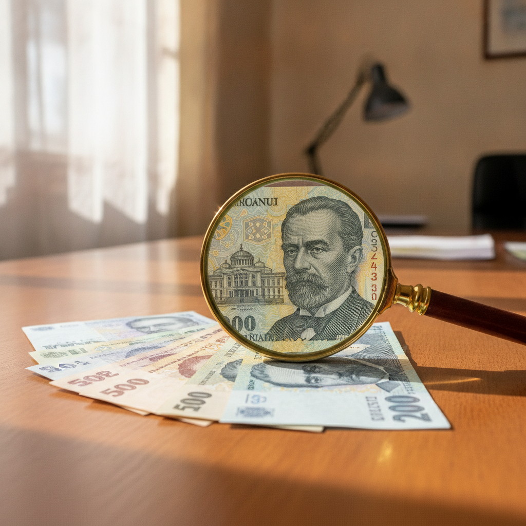BNR lansează o bancnotă de 20 de lei cu Eugeniu Carada, fondatorul instituției