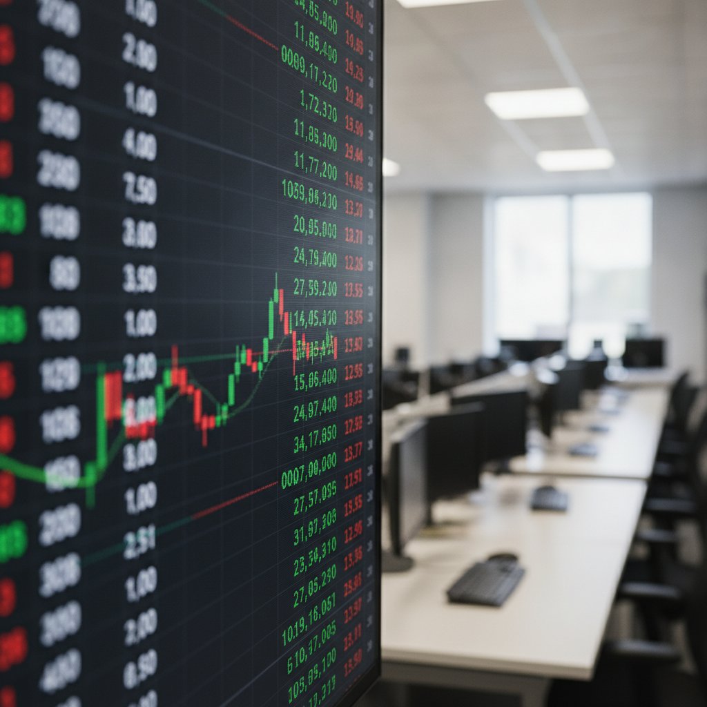 Bursa de la București a pierdut 4,74 miliarde de lei din capitalizare săptămâna trecută
