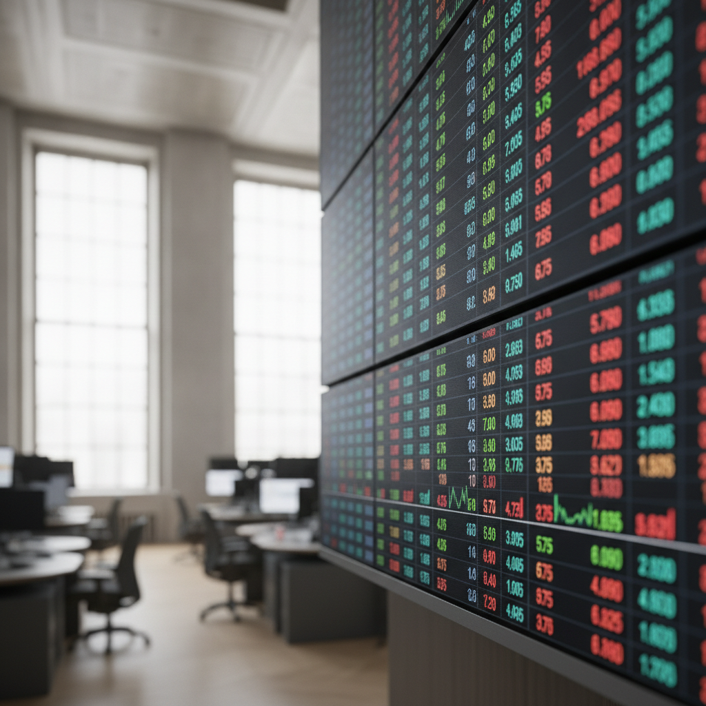 Bursa de Valori București a închis în scădere cu 0,42% ultima ședință a săptămânii