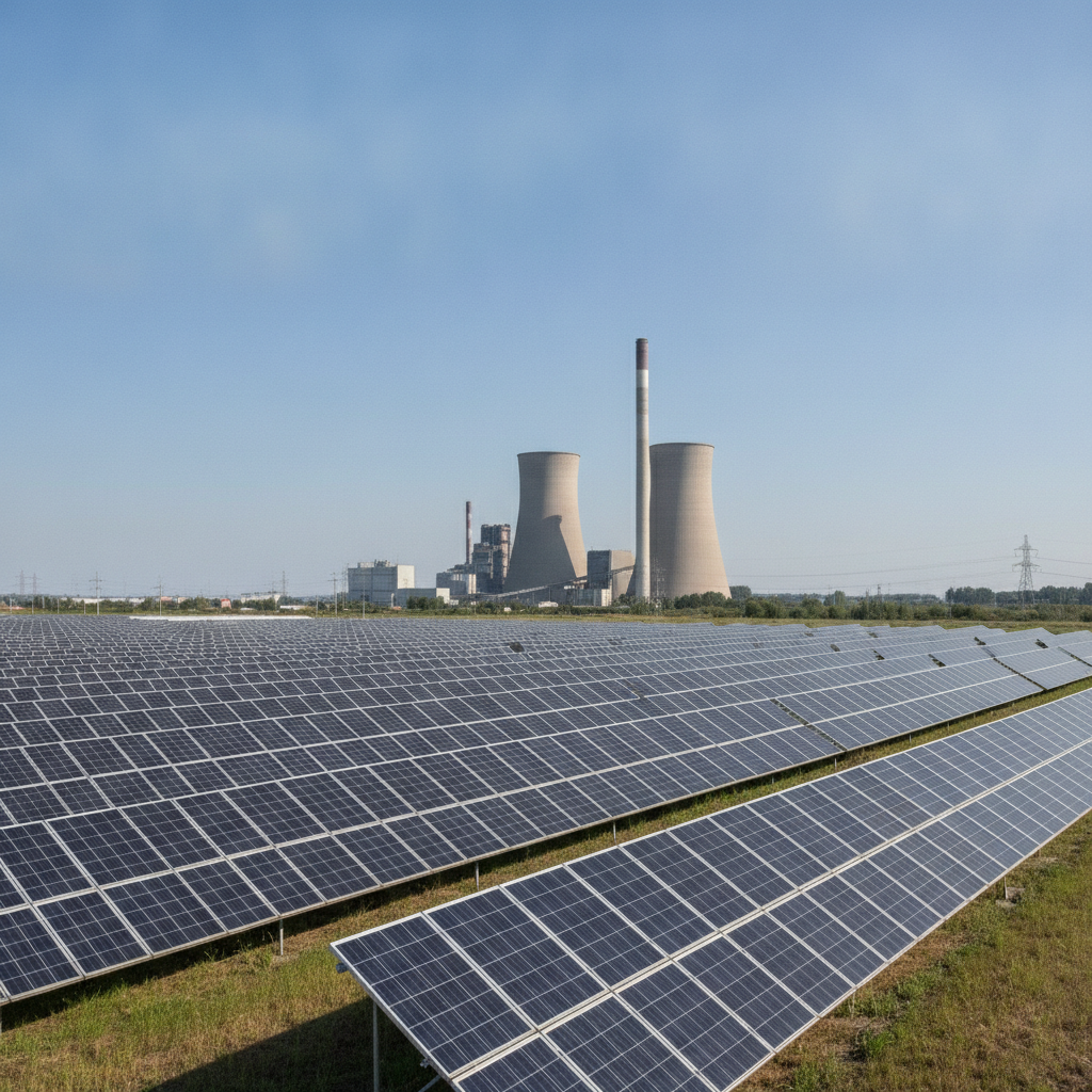 China a depășit cărbunele: capacitatea solară instalată a ajuns la 1,286 miliarde kW
